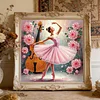 Diamond Painting-DIY Crystal Rhinestone Ballerina Girl(Box Packaging)