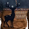 3D Printed Unisex Patterned Crew Neck Christmas Sweatshirt