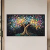 Diamond Painting-DIY Full Round Drill Fantasy Tree(70*40 CM)