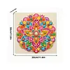 DIY Pre-Framed Mandala Button Art Canvas Kit