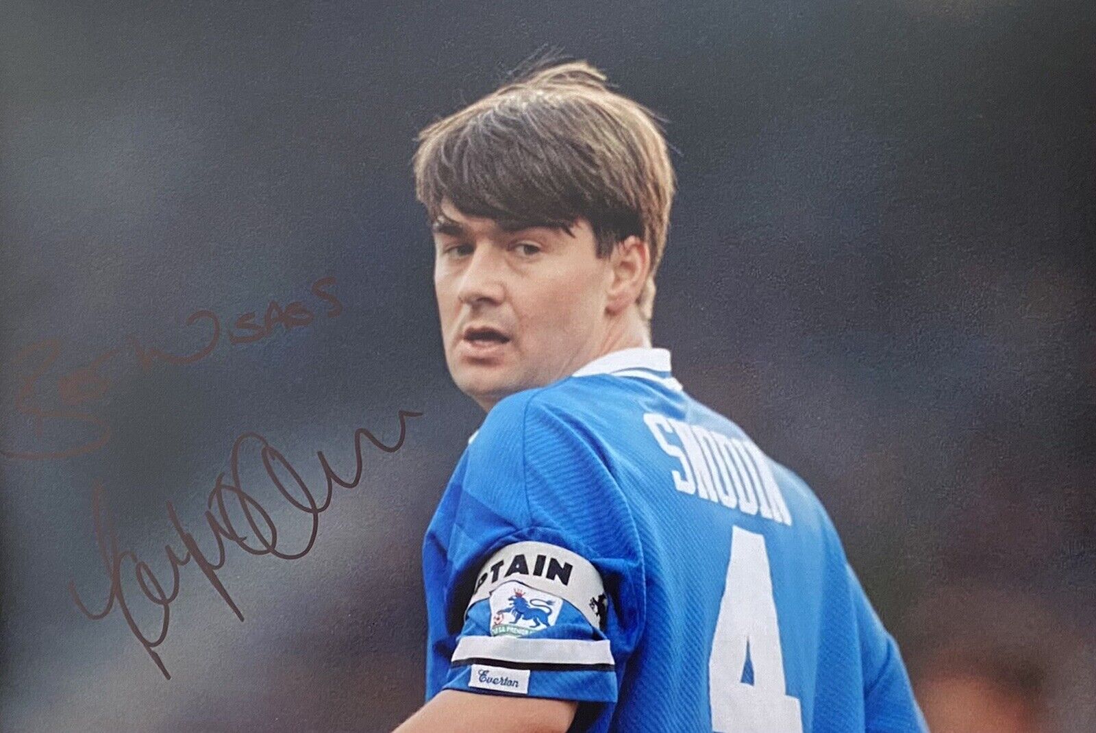 Ian Snodin Genuine Hand Signed Everton 12x8 Photo Poster painting 2