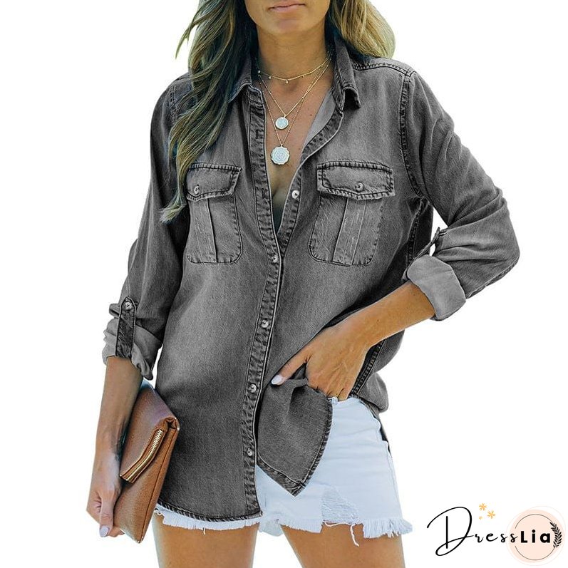 Casual Denim Shirt