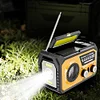 16000mAh AM/FM/WB NOAA Emergency Weather Radio Hand Crank/Solar/Type-C Charging