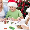 6Pcs Diamond Painting Xmas Animals Greeting Card for Holiday Party Favors
