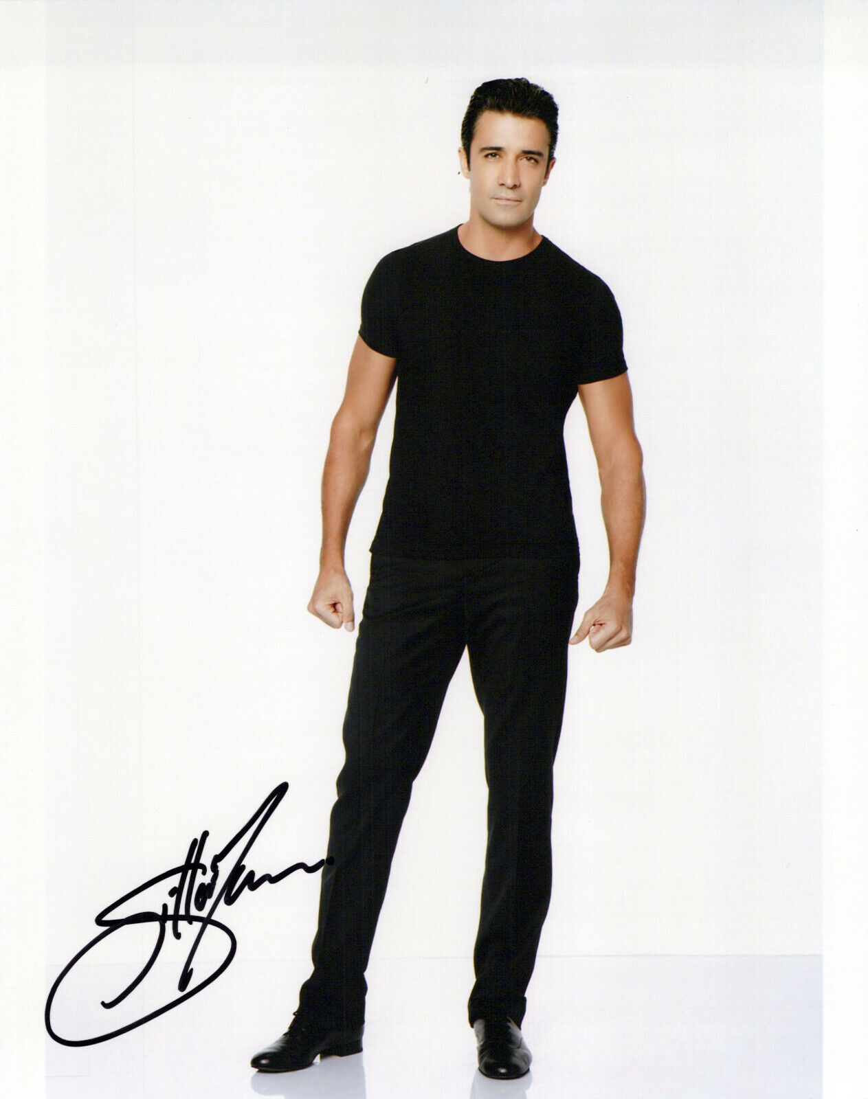 Gilles Marini head shot autographed Photo Poster painting signed 8x10 #4