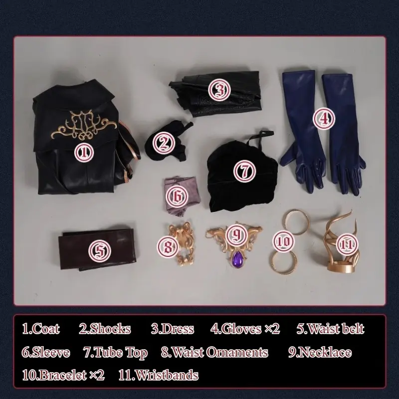 [Wetrose] Pre-Order Identity V Female Dancer Vile Blossom Margaretha Zelle Cosplay Costume