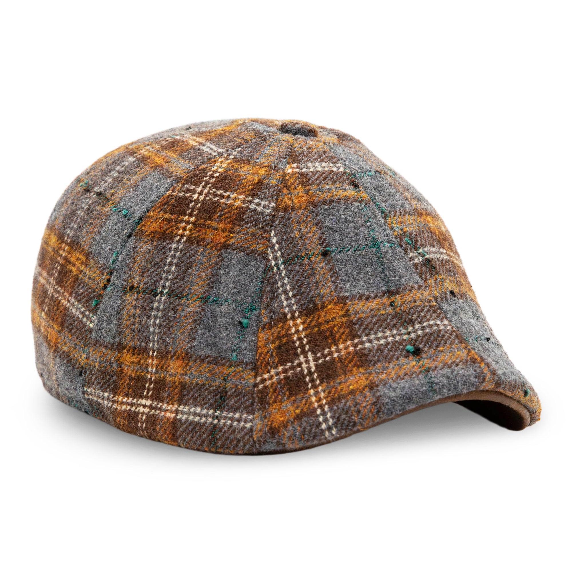 Hatsfashion-The Autumn Rose   Cap - Autumn Plaid