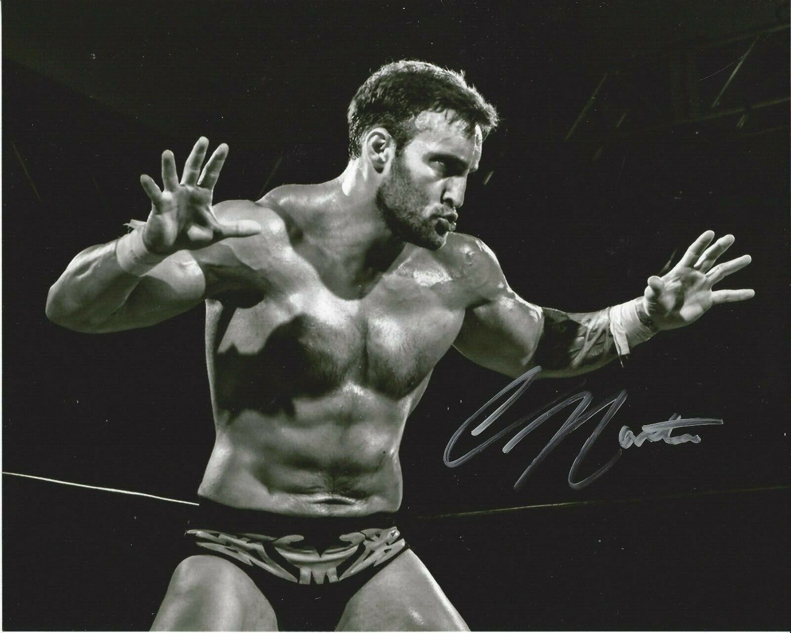 Chris Masters Autographed 8x10 WWE WWF  Ship 1