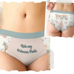 pornhint Pornhint Rub My Princess DDLG Naughty Panties Gift for Submissive, ABDL Little Space Panties, DDlg Clothing Fetish Underwear ABDL Age Regression
