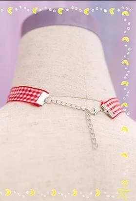 Cherry Ribbon Choker SP153787