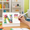 2026 Calendar Diamond Painting Kit DIY Diamond Art Desk Calendar for Home Office