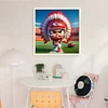 Kansas City Chiefs Football-11CT Stamped Cross Stitch 45*45cm
