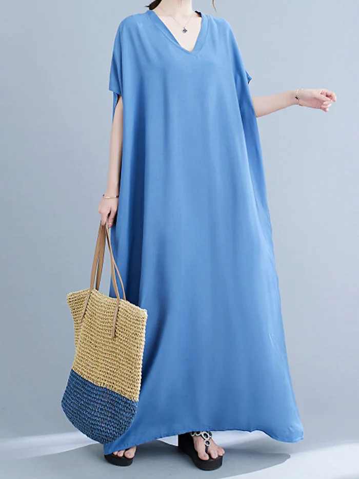 Summer New Ethnic Style Large Size Women's Casual Dress