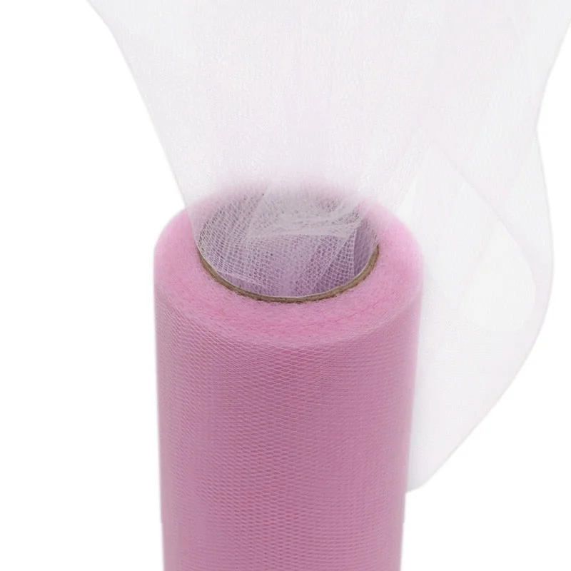 Tulle Roll 15cm 25Yards Roll Fabric Spool Tutu Party Baby Shower Birthday Gift Wrap Wedding Decoration Christmas Event Supplies
