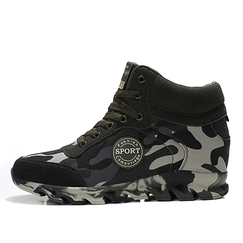 Plus Size 35-42 Fashion Women Camouflage Sneakers Hide Heel Canvas Casual Shoes Woman Platform Sneaker Women Wedge Shoes XZ122 (1)
