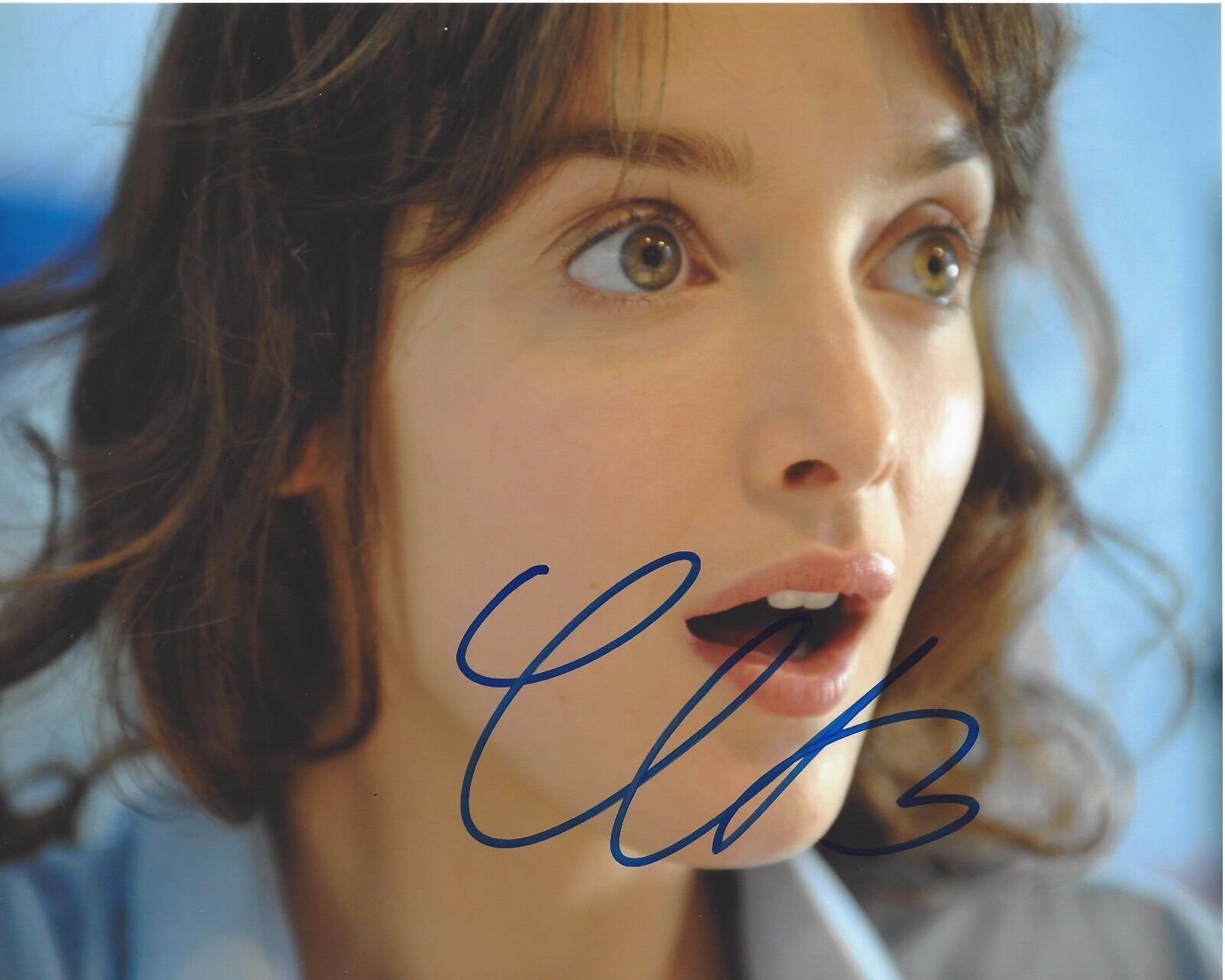 ACTRESS CHARLOTTE LE BON SIGNED THE TAKE 8X10 Photo Poster painting A W/COA PROMISE REALIVE