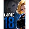 Profile Android 18 Lazuli Decorative Painting - Dragon Ball - BLK Studio