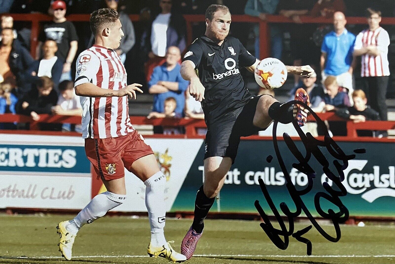 Keith Lowe Genuine Hand Signed York City 6X4 Photo Poster painting