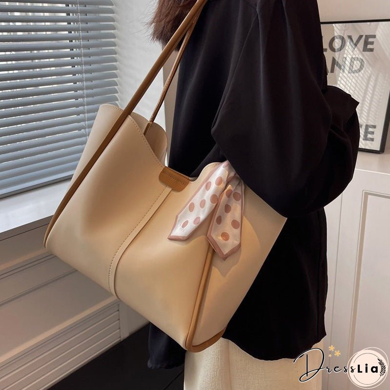 Women's Summer Large Retro Tote Bag