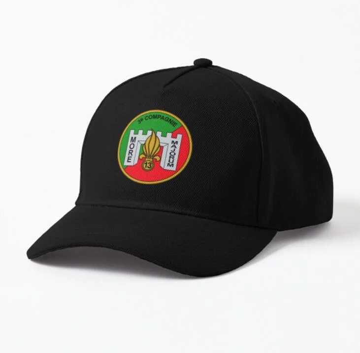 French Foreign Legion 13th Demi Brigade Print Cap Adult Four Seasons Outdoor Sun Protection Hats for Men