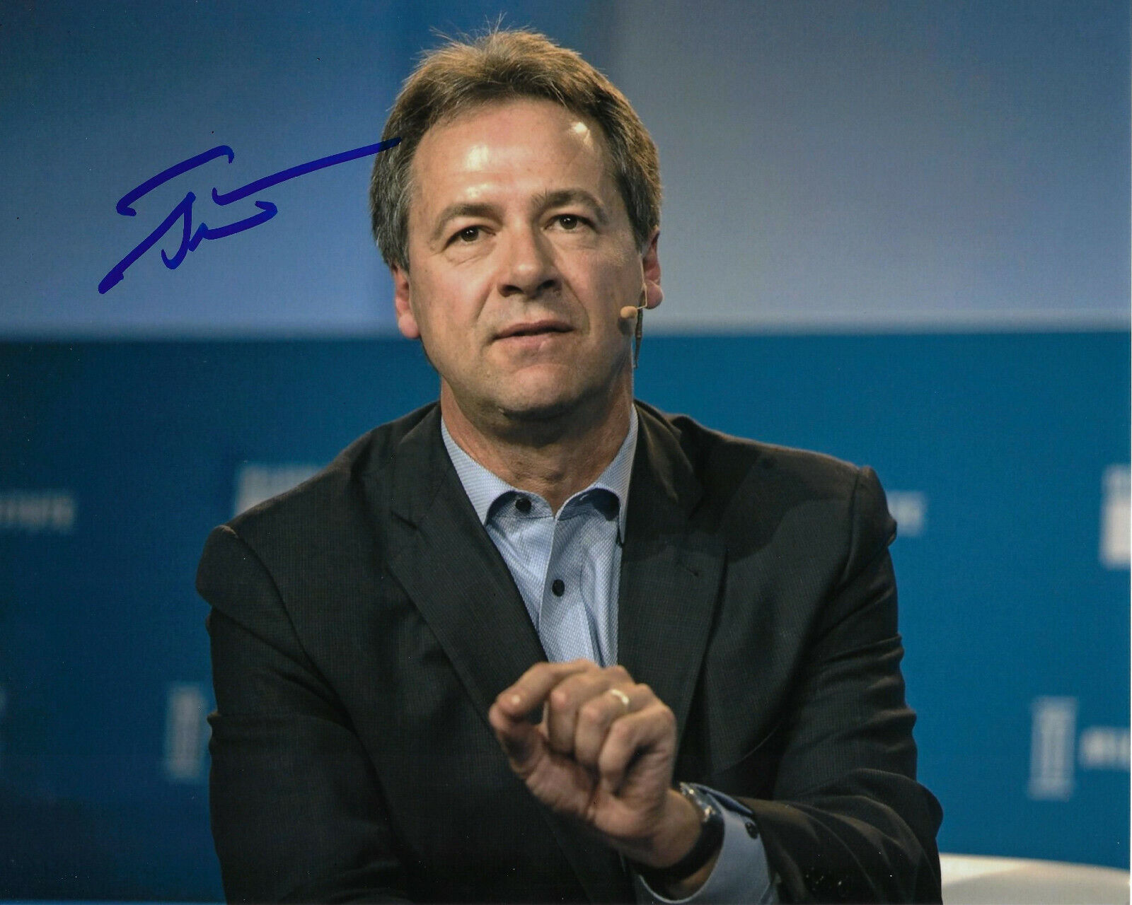 STEVE BULLOCK - 2020 DEMOCRATIC CANDIDATE - SIGNED AUTHENTIC 8x10 Photo Poster painting B w/COA