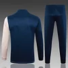 2024/2025 S&atilde;o Paulo Half-Pull Training Suit Mud Yellow-Blue Football Shirt 1:1 Thai Quality