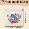Diamond Painting Flower and Bird PU Storage Bag Coin Purse