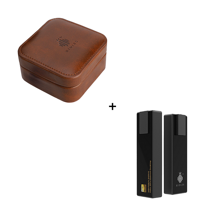 Hidizs EA01 Leather Case + S9 Pro Mini HiFi DAC & AMP