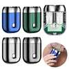 Mini Dual-Head Electric Shaver Rechargeable Portable Razor Travel Shaver for Men