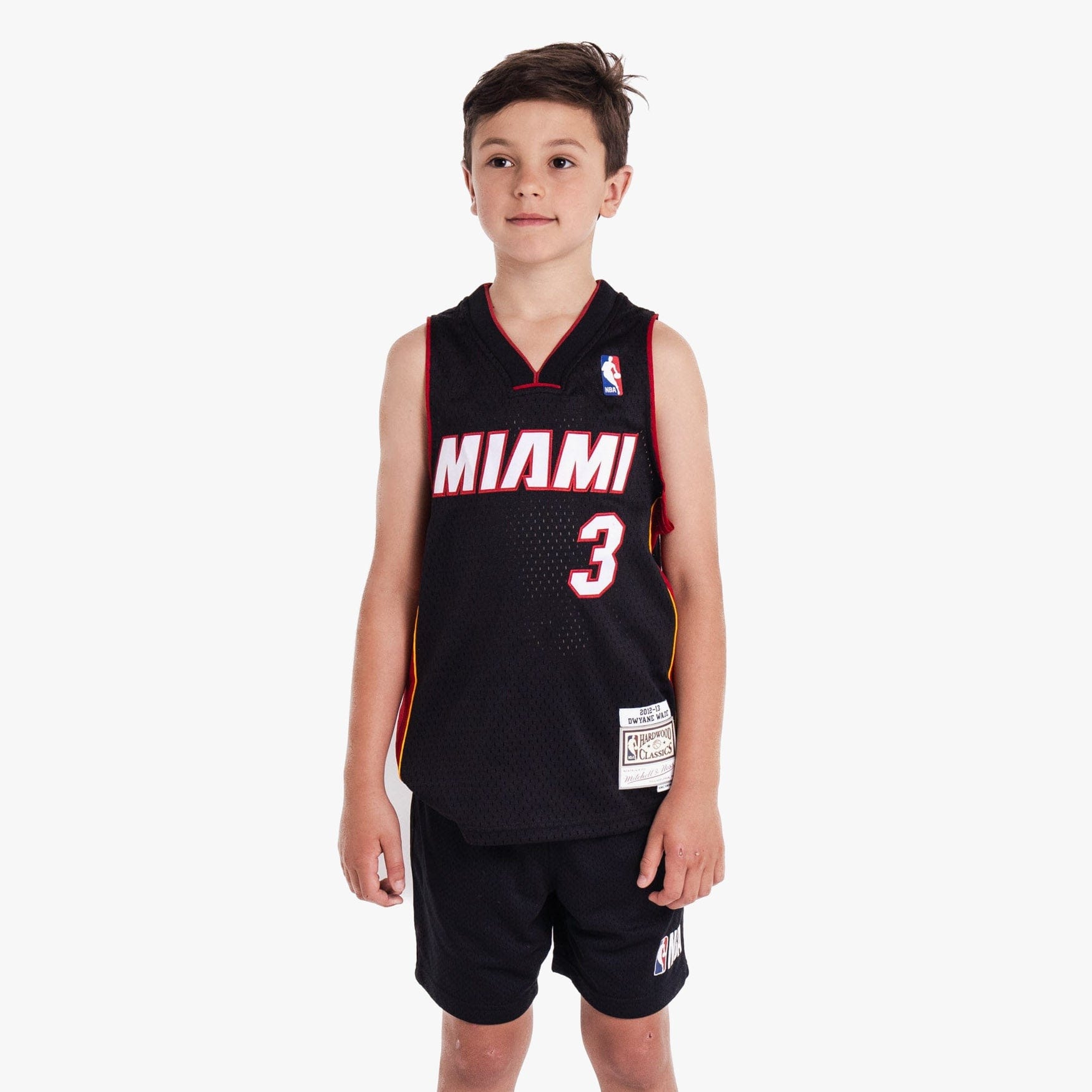 Dwyane Wade Miami Heat 2013 HWC Youth NBA Swingman Jersey mysite