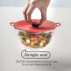Silicone Keep Fresh Storage Airtight Seal Lid Reusable Eco-Friendly Classic Design