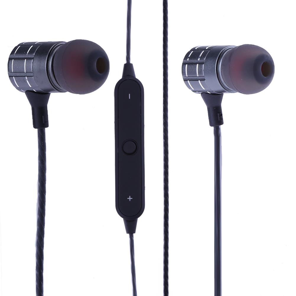 

BT-21 Bluetooth-compatible 4.1 In-Ear Earphone 2 Smart Phone Connection(Black), 501 Original