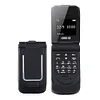 LONG-CZ J9 Pocket Flip Phone Bluetooth Dial 0.66 Inch 2G GSM Mobile Phone Supports Multiple Languages