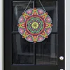 >SALE<Acrylic Mandala 5D DIY Rhinestone Diamond Painting Dots Pendant for Wall Decor