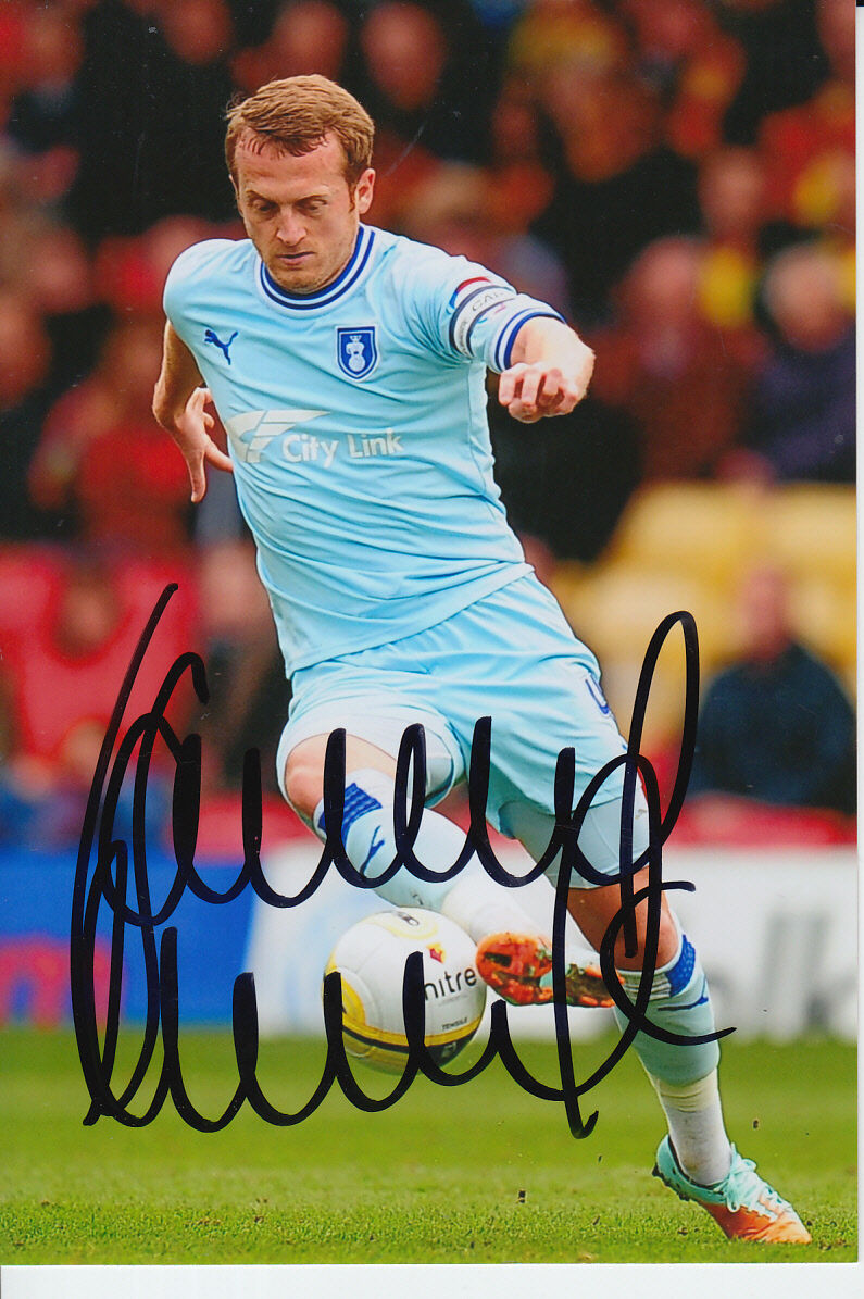 COVENTRY CITY HAND SIGNED SAMMY CLINGAN 6X4 Photo Poster painting 3.