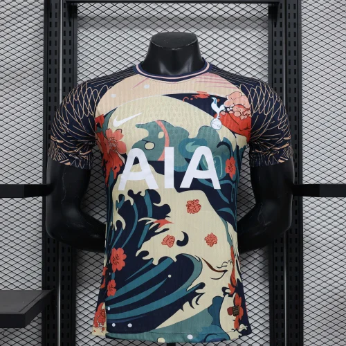 2024/2025 Player Version Tottenham Special Edition Sea wave Football Shirt 1:1 Thai Quality