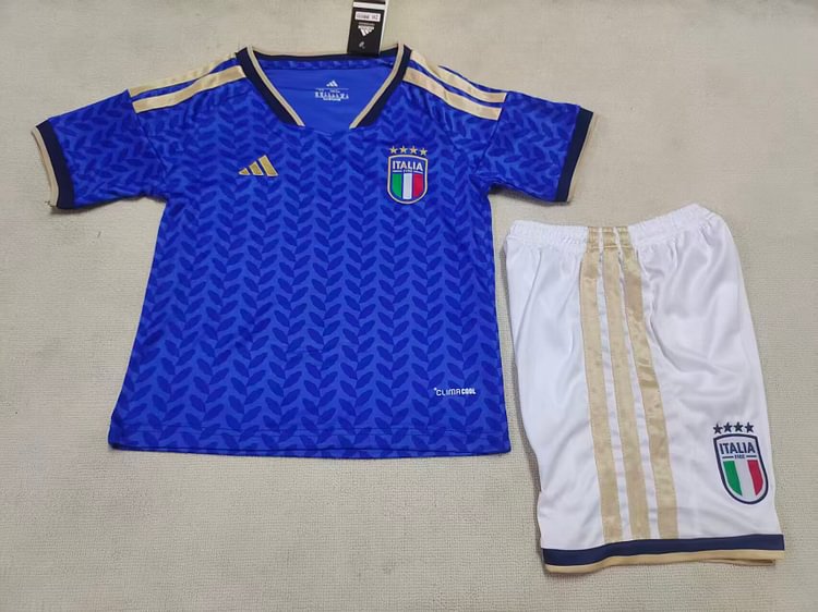 2026-27 World Cup Italy Home Jersey - Adult and Children's Set