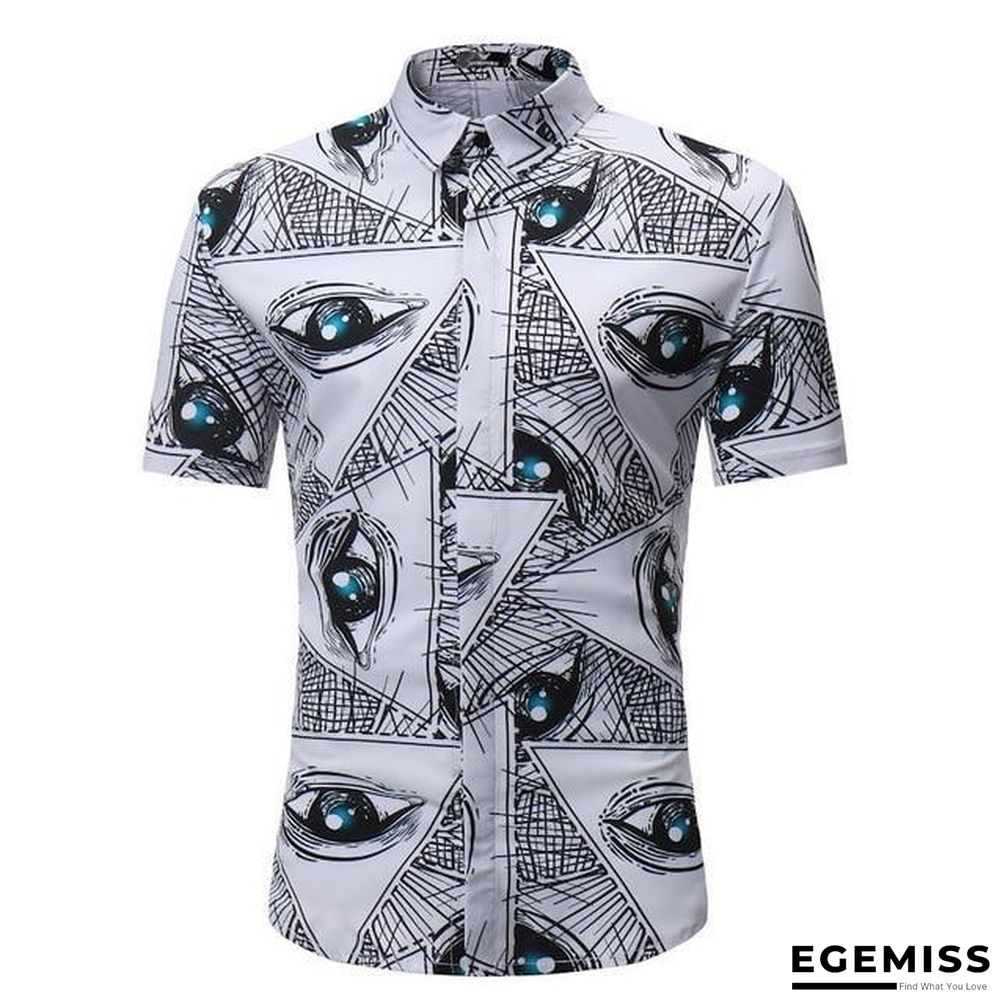 Men Fashion Style Short Sleeve Hawaiian Shirt | EGEMISS