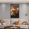 Tiger-11CT Stamped Cross Stitch 40*65cm(Big Size)