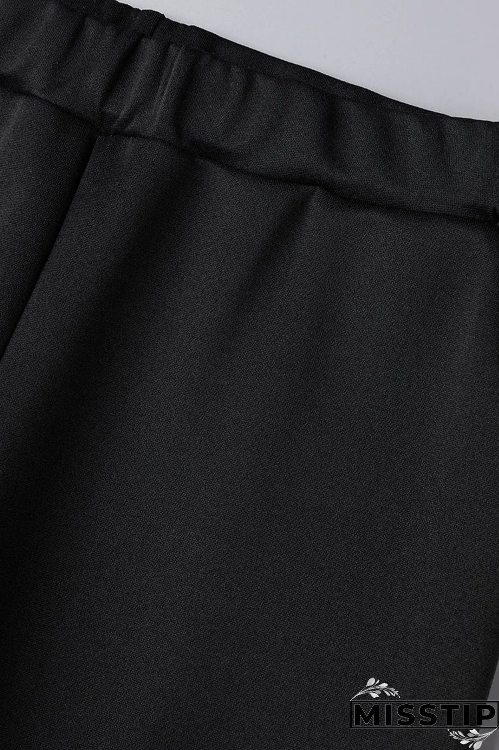 Green Casual Solid Patchwork Buckle Long Sleeve Two Pieces