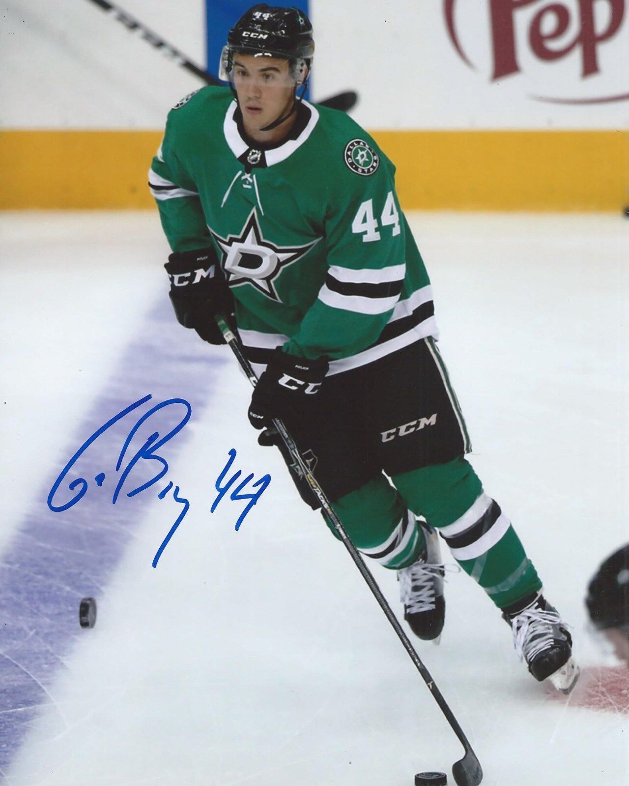 Gavin Bayreuther Signed 8x10 Photo Poster painting Dallas Stars Autographed COA