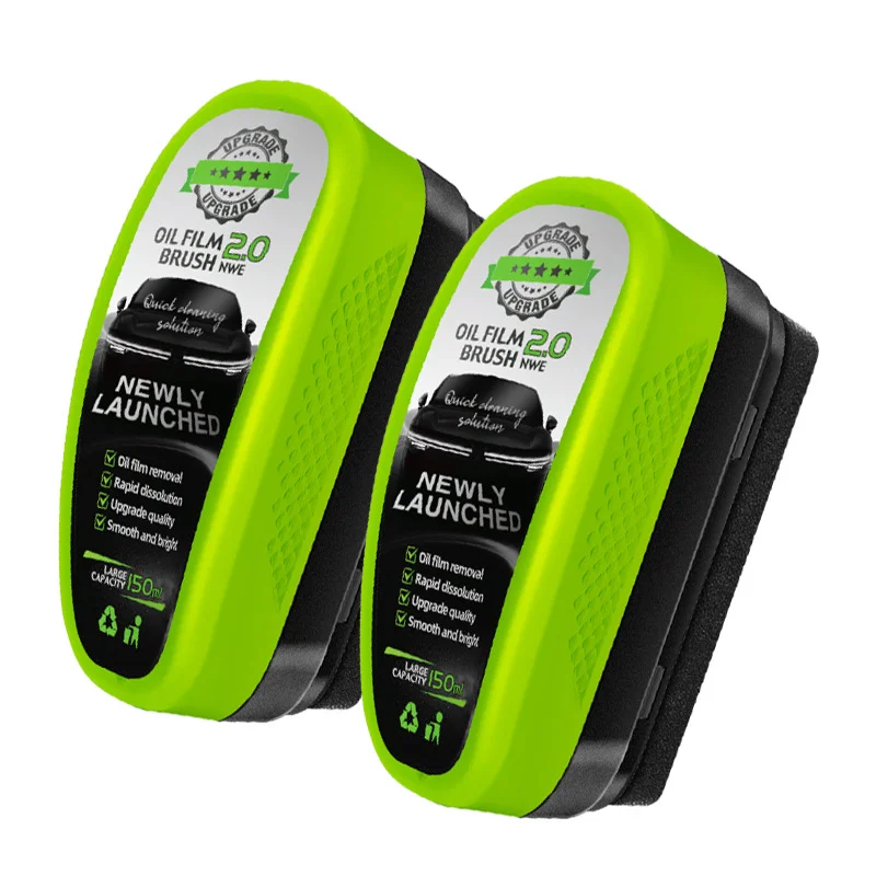 New car glass antifreeze oil film removal wipe