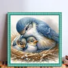 Blue Tit-11CT Stamped Cross Stitch 40*40cm/15.75*15.75in tapestrymarket