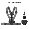Hidden Magnetic Quick-Release Chest Strap Front Bracket Suitable For DJI GoPro Sports Cameras