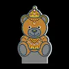 DIY Diamond Painting 7 Color Night Light Lamp Home Decoration Ornament Gift Kit(Bear)