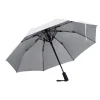2024 Latest Umbrella with Fan USB Power Bank Umbrella Summer Cooling Fan Umbrella Golf Special Umbrella