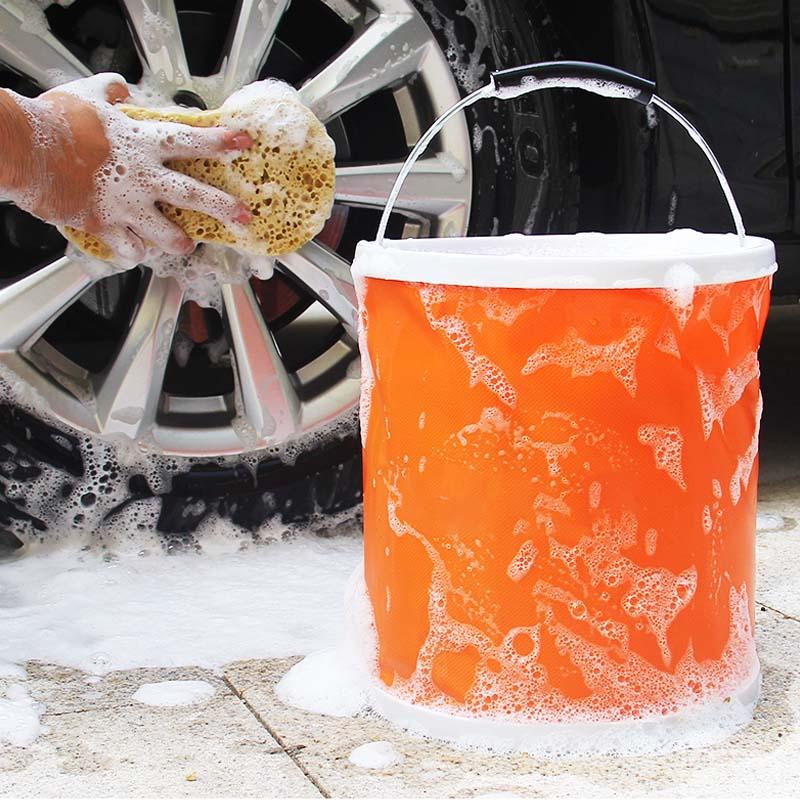 Outdoor Car Folding Bucket for Camping Fishing | 168DEAL