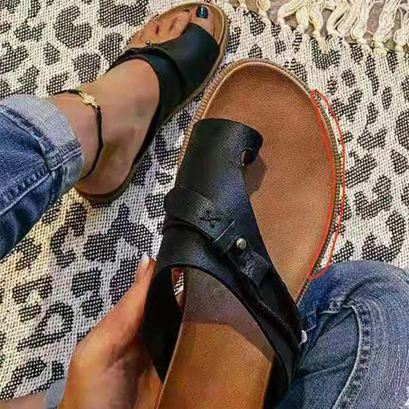Woman Flip Flops Summer Slippers 2021 Retro Casual Non-Slip Ladies Slides Slipper Women Flat Beach Sandals Female Comfy Shoes