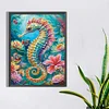 (US Only)Seahorse - Diamond Painting - Partial Special Shaped Drill (Canvas|30*40cm)
