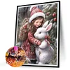 Diamond Painting -DIY Full Square Drill Cute Little Girl(35x45cm)